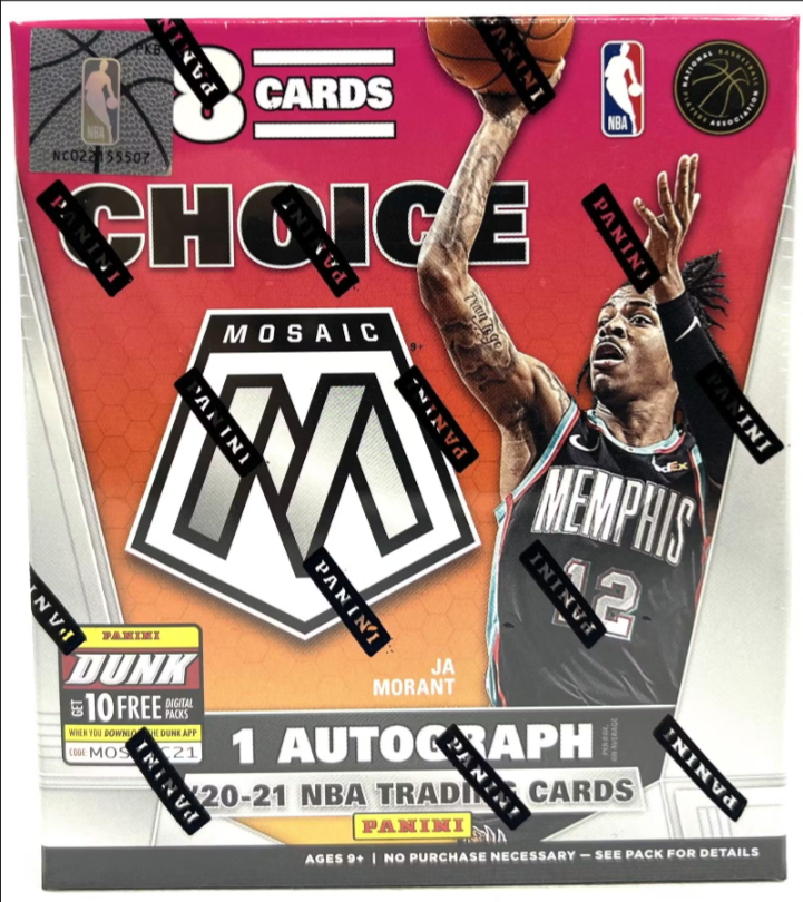 2020-21 Panini Mosaic Choice Basketball