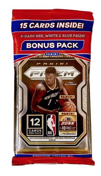 2020-21 Panini Prizm Basketball Cello Pack