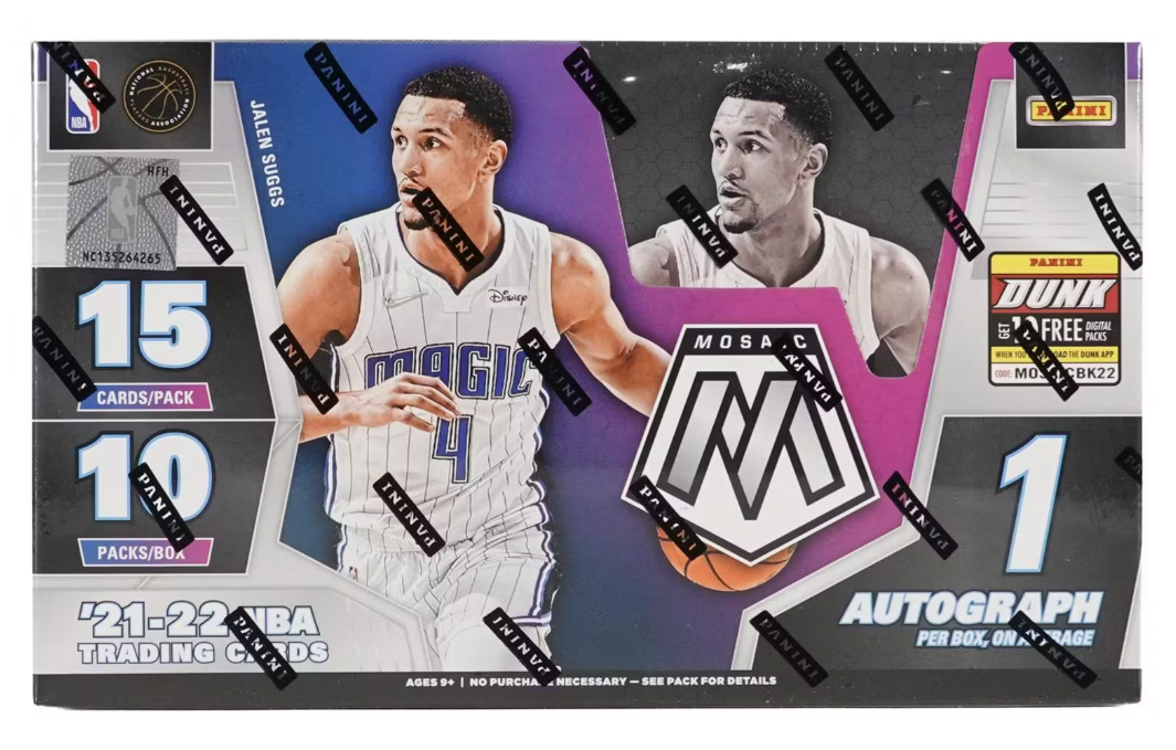 2021-22 Panini Mosaic Basketball Hobby