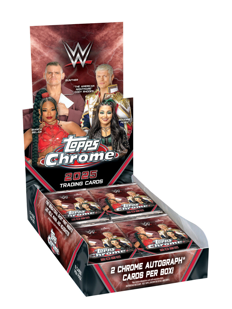 2025 Topps Chrome WWE Hobby