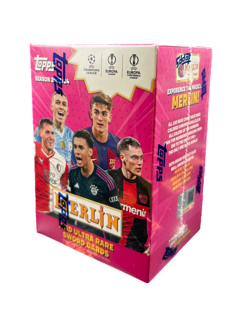 2023-24 Topps Chrome Merlin Soccer Blaster