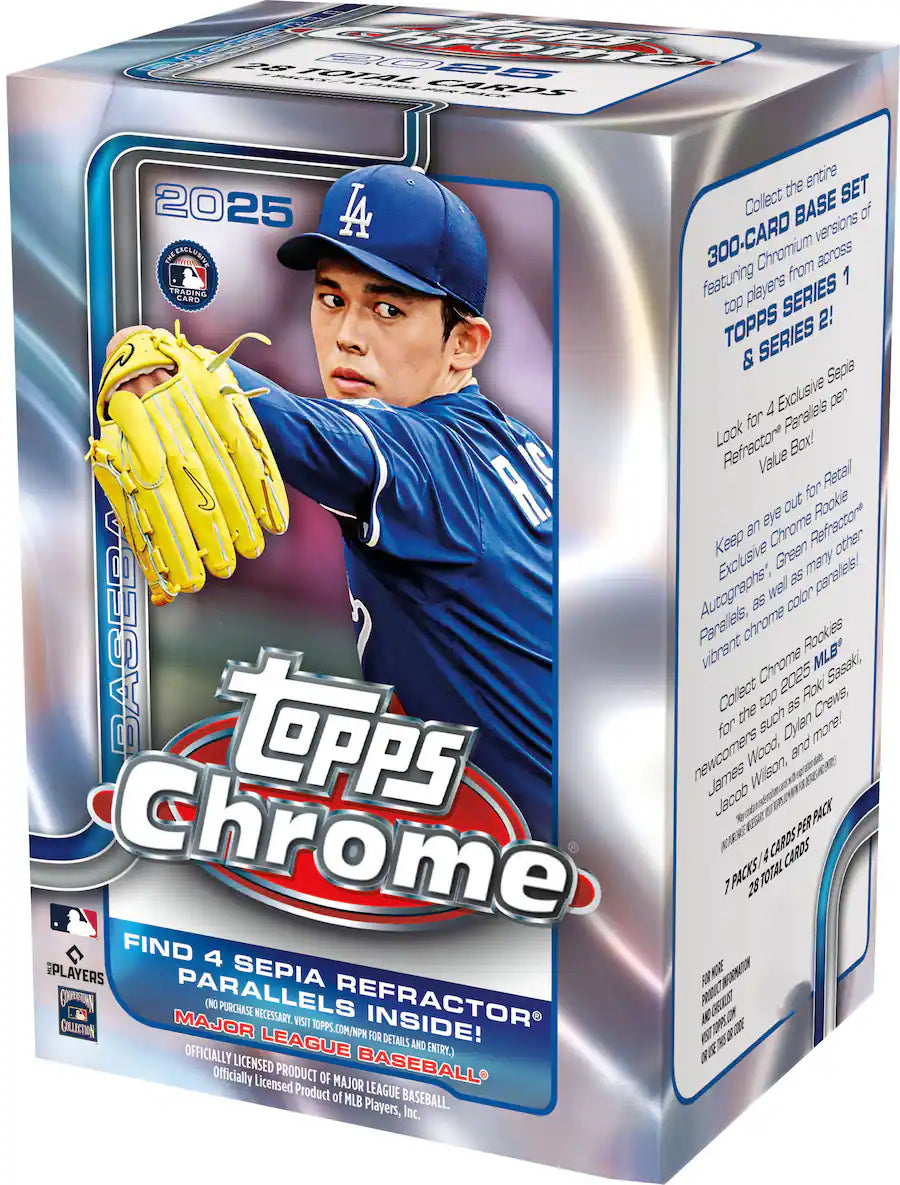 2025 Topps Chrome Baseball Blaster