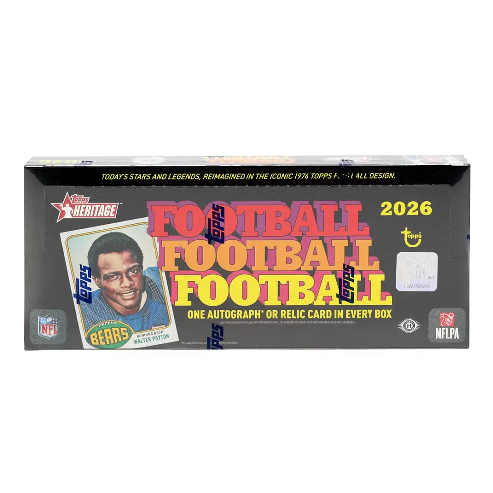2026 Topps Heritage Football Hobby