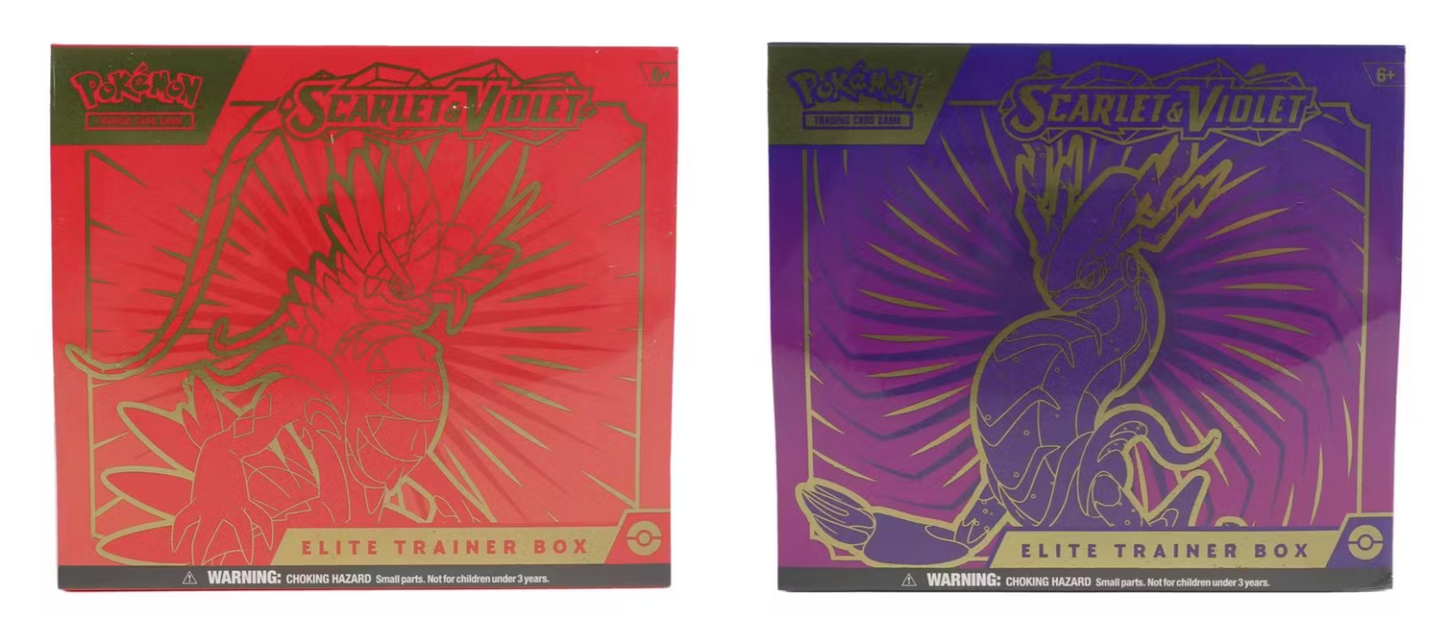 Scarlet & Violet Elite Trainer Box