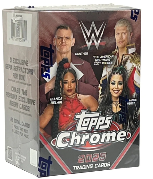 2025 Topps Chrome WWE Blaster