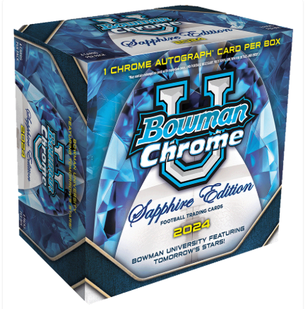 2024 Bowman Chrome University Football Sapphire