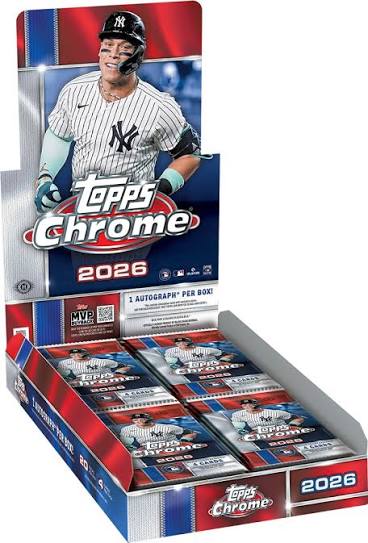 2026 Topps Chrome Baseball Hobby