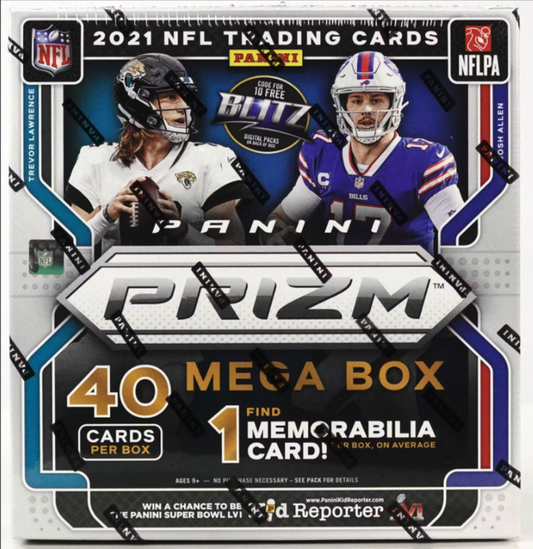 2021 Panini Prizm Football Mega Box