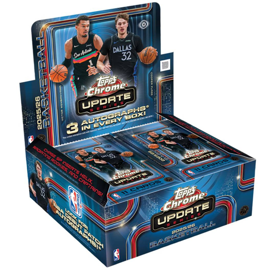 2025-26 Topps Chrome Update Basketball Jumbo