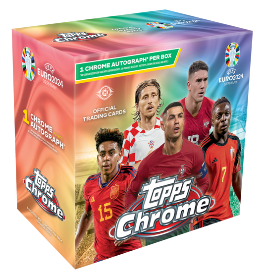 2024 Topps Chrome UEFA Euro Soccer Hobby