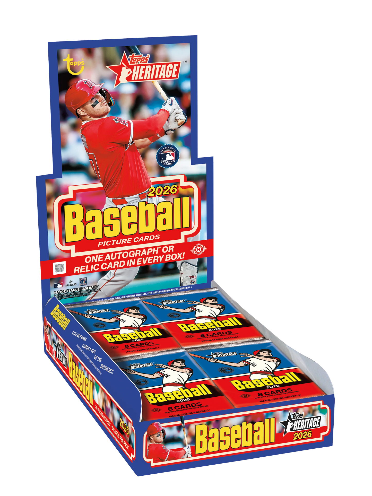 2026 Topps Heritage Baseball Hobby