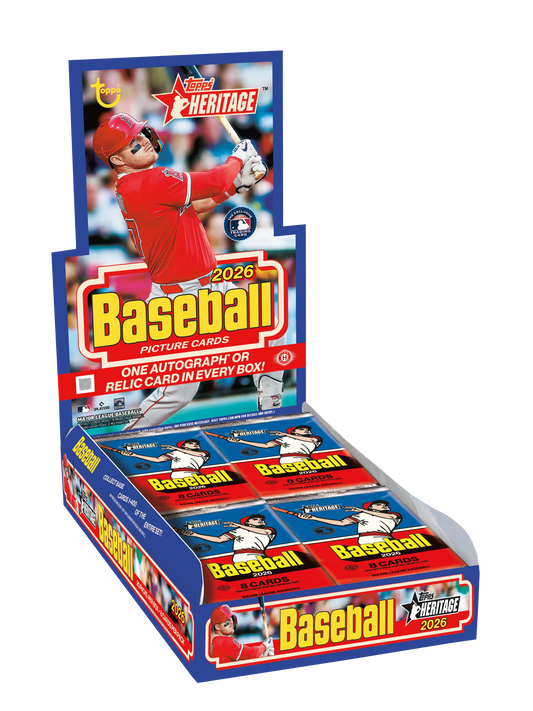 2026 Topps Heritage Baseball Hobby