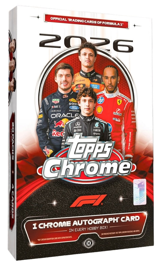 2026 Topps Chrome Formula 1 Hobby