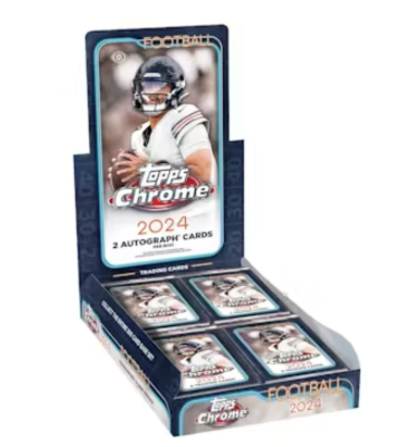 2024 Topps Chrome Football Hobby Box