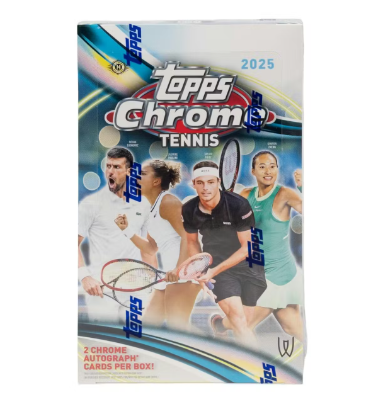 2025 Topps Chrome Tennis Hobby